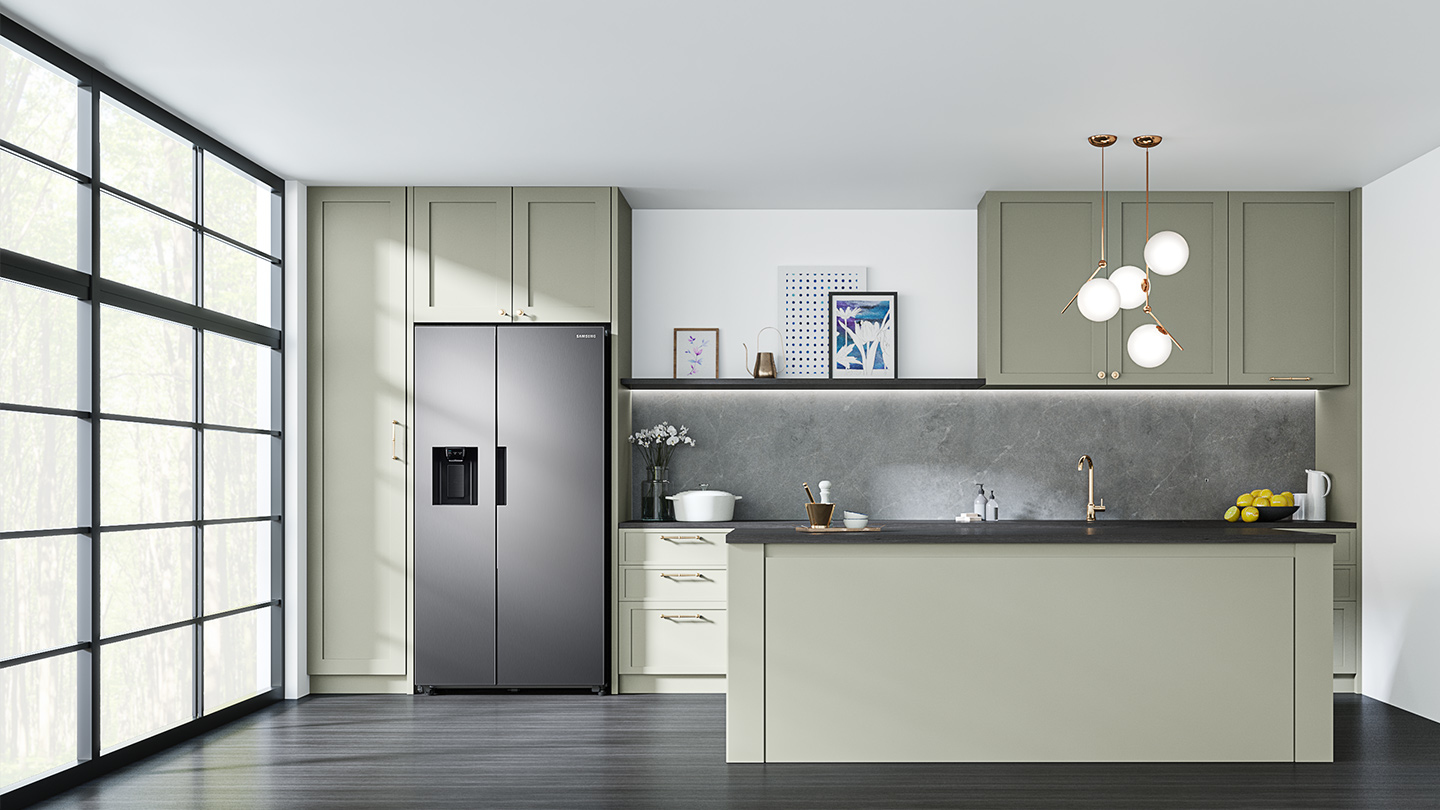 Samsung RS67A8811S9EU side-by-side refrigerator Freestanding Stainless steel – image 7