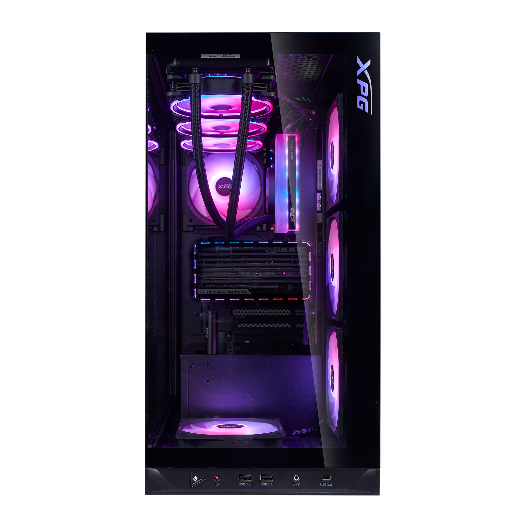 Gabinete XPG INVADER X BTF Negro