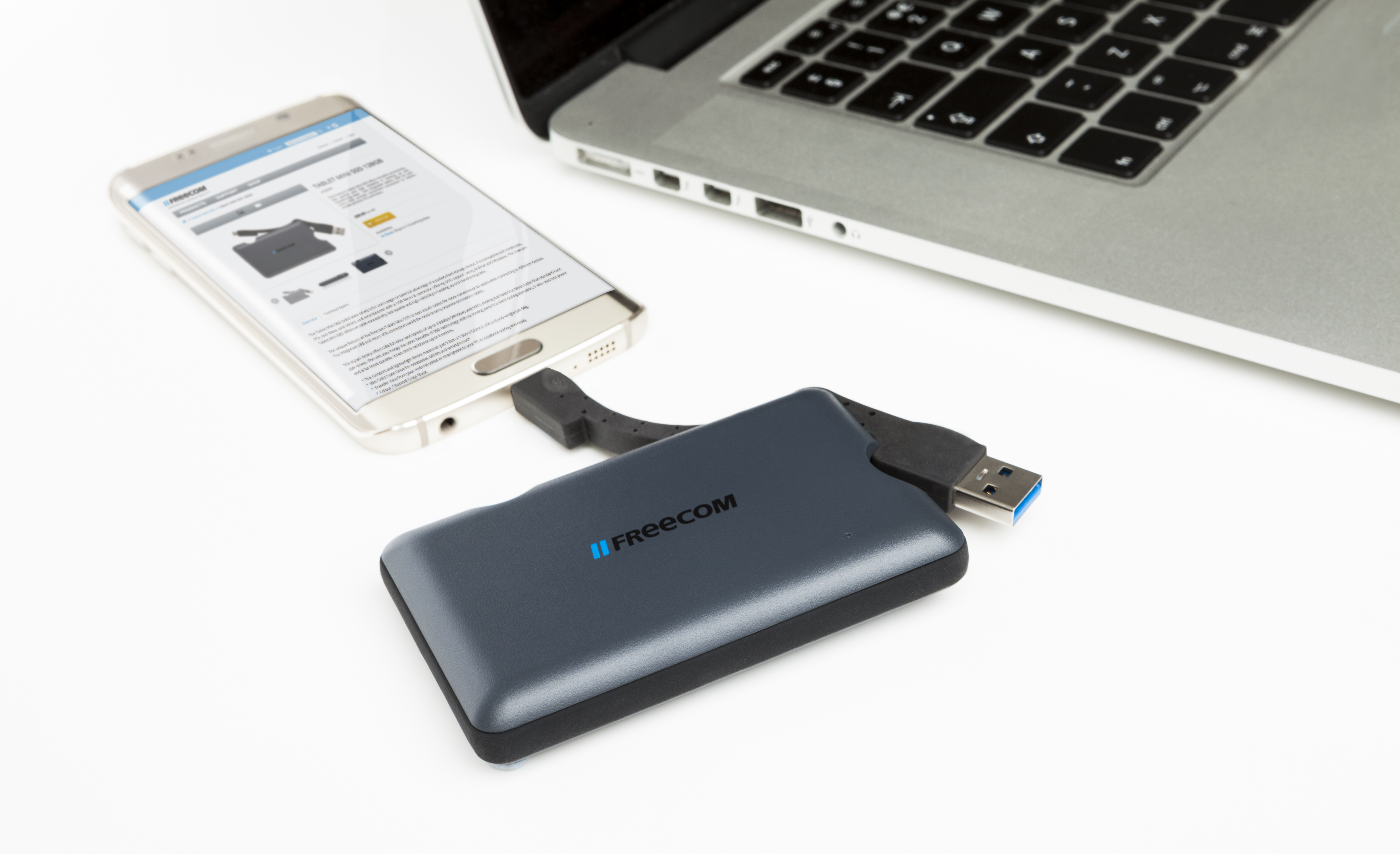Freecom Tablet Mini SSD 128 GB USB 3.2 Gen 1 (3.1 Gen 1) Anthracite, Black image 8