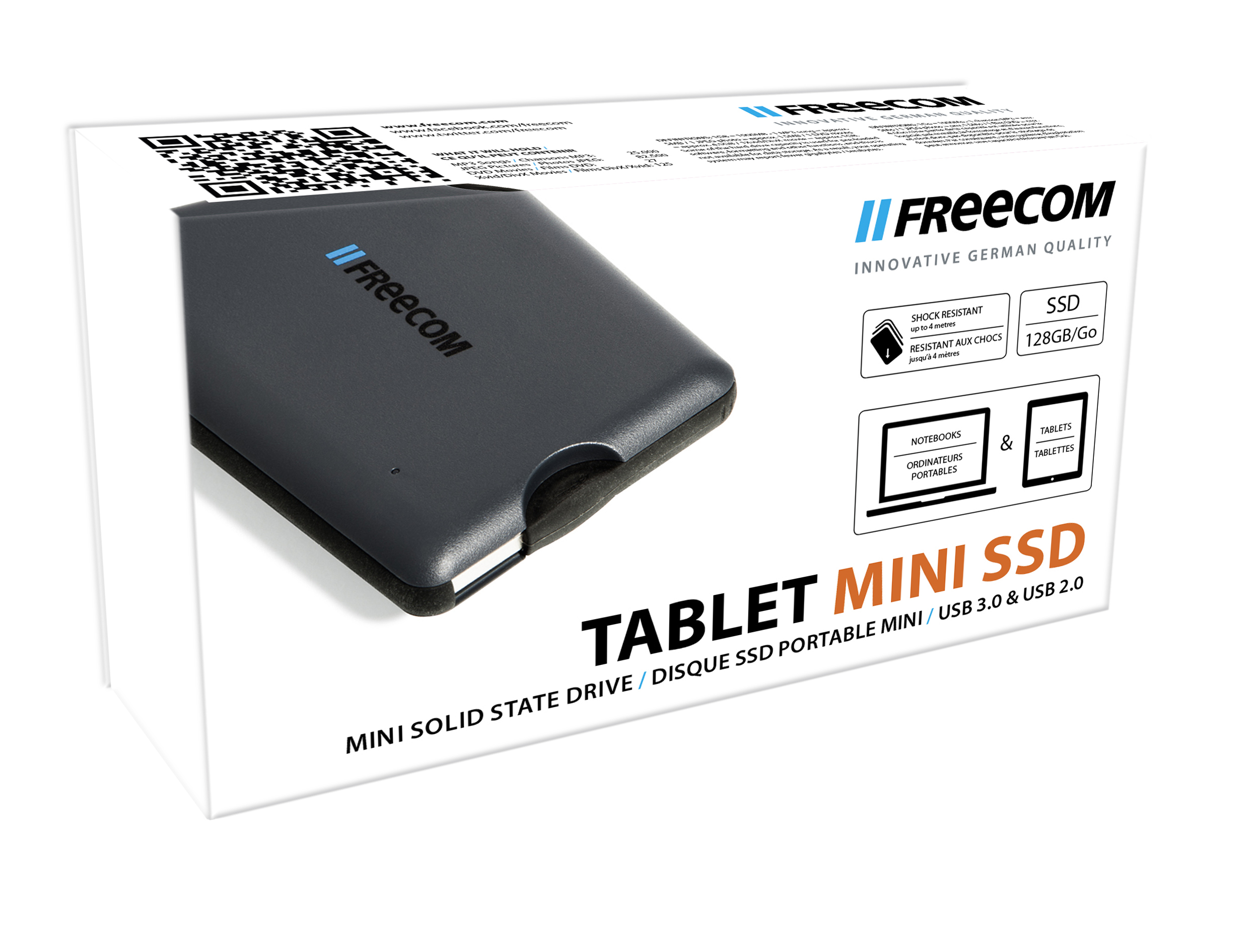 Freecom Tablet Mini SSD 128 GB USB 3.2 Gen 1 (3.1 Gen 1) Anthracite, Black image 10