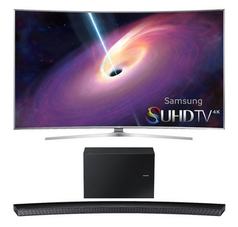 Samsung UN55JS9000F + HW-J8500 