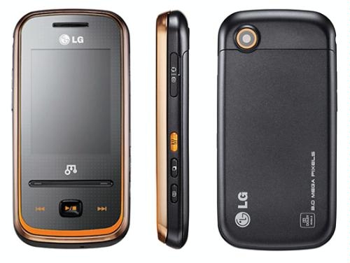 LG GM310 5.59 cm (2.2") 115 g Black
