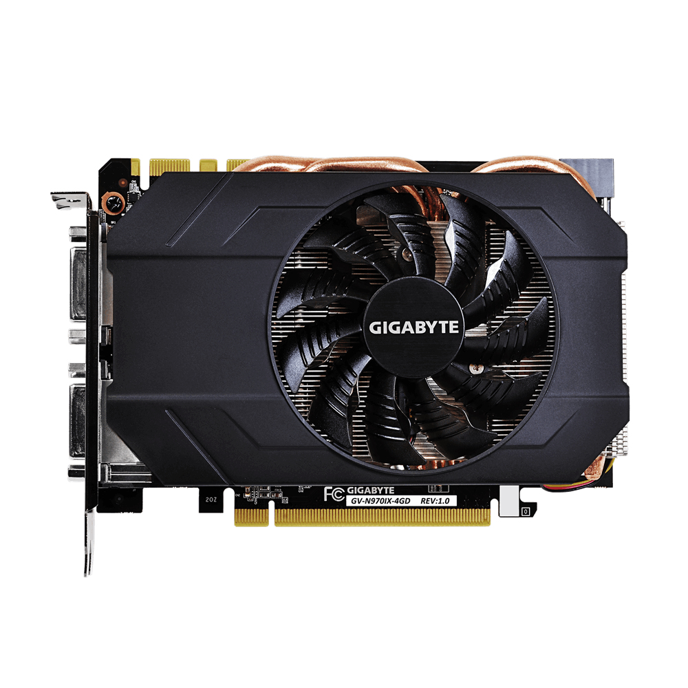 GIGABYTE GV-N970IX-4GD graphics card NVIDIA GeForce GTX 970 4 GB GDDR5