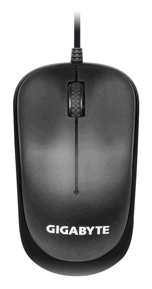 GIGABYTE KM6300 keyboard Mouse included USB Black – image 3
