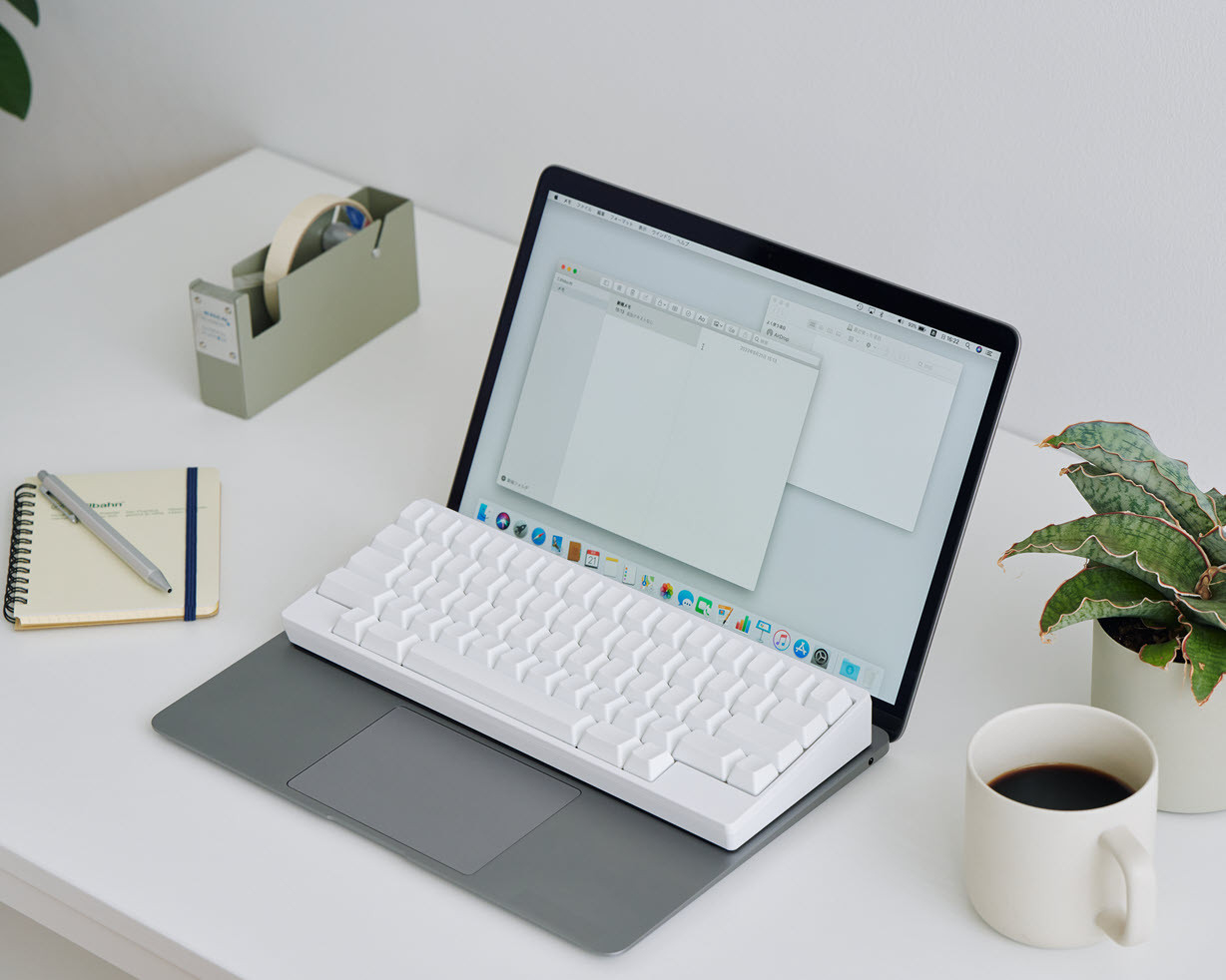 Ricoh HHKB keyboard Universal USB + Bluetooth QWERTY US English White – image 2
