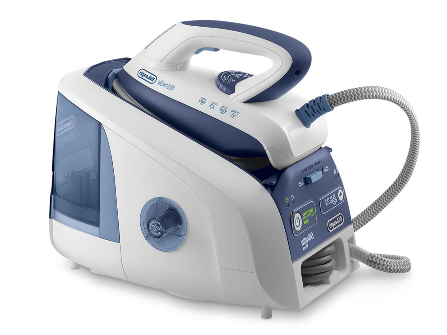 De’Longhi VVX2447DUAL 1350 W 1 L Stainless Steel soleplate Blue, White