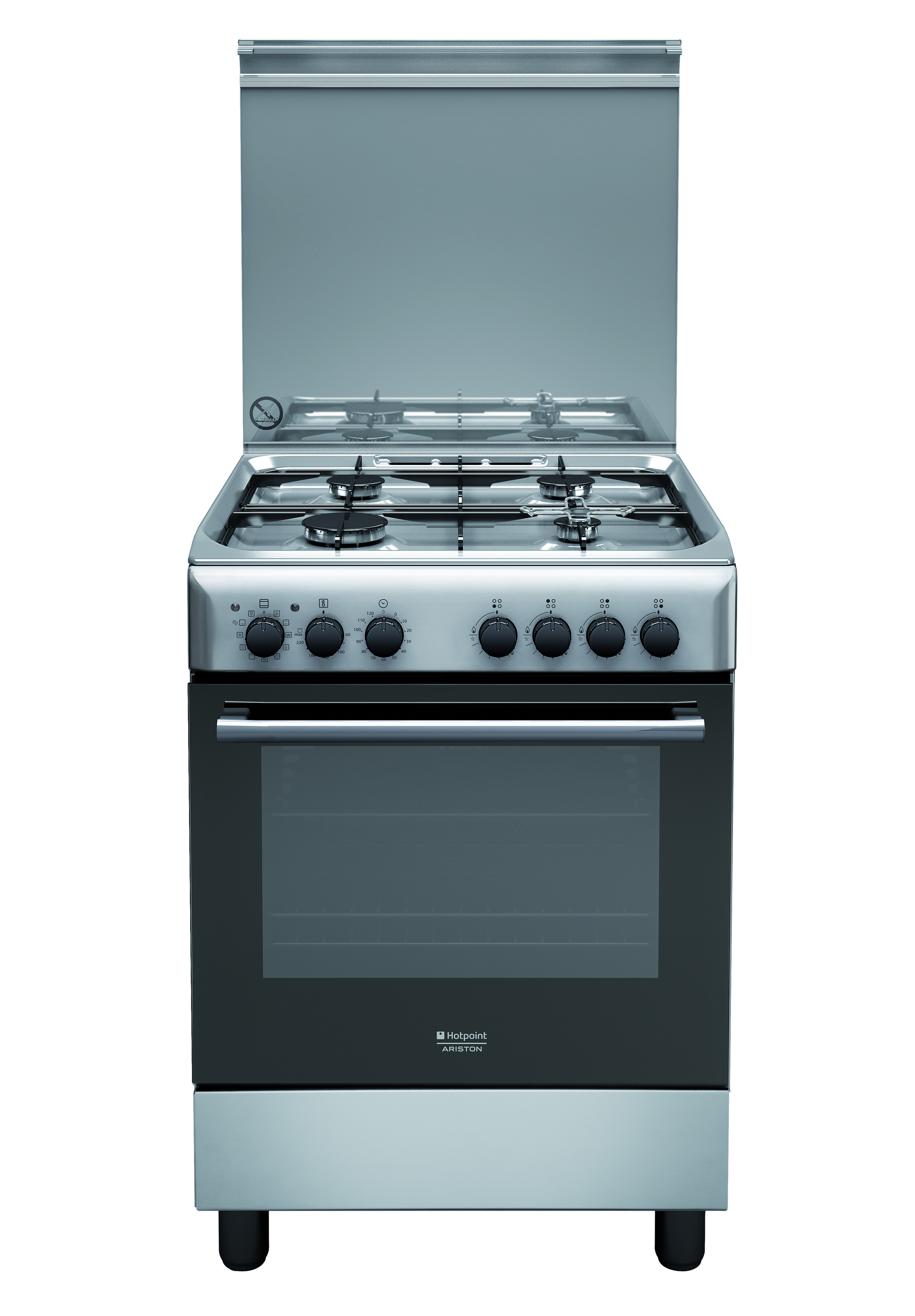 Hotpoint H64MH2AF (X) IT — vue 1 sur 4