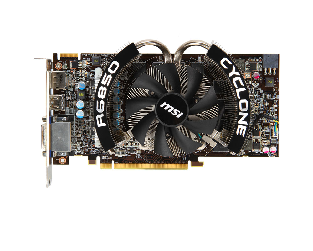 MSI R6850 CYCLONE 1GD5 PE/OC – image 4