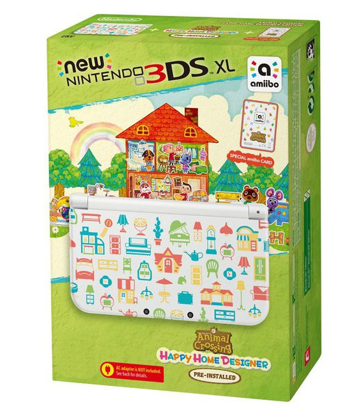 Nintendo New 3DS XL Animal Crossing: Happy Home Designer Edition