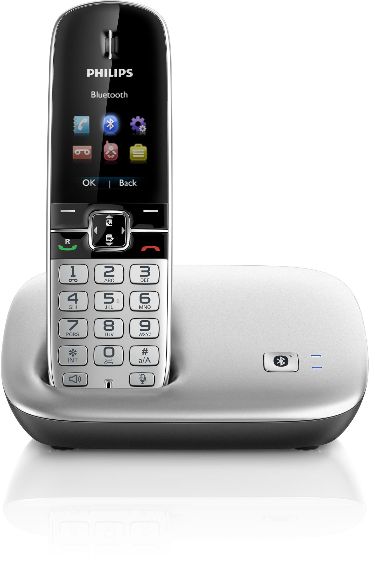 Philips MobileLink S8A/38 telephone DECT telephone Caller ID Silver – image 2
