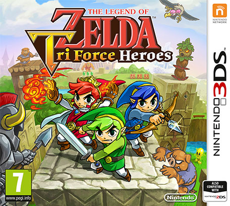 Nintendo The Legend of Zelda: Tri Force Heroes Standard Inglise