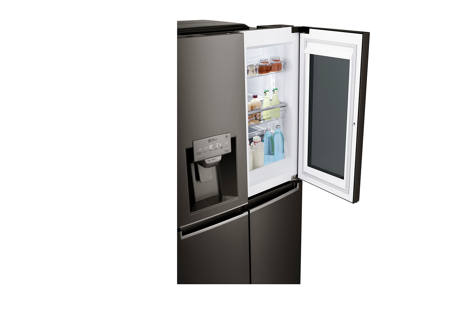 LG GR-X31FTKHL side-by-side refrigerator Freestanding – image 7