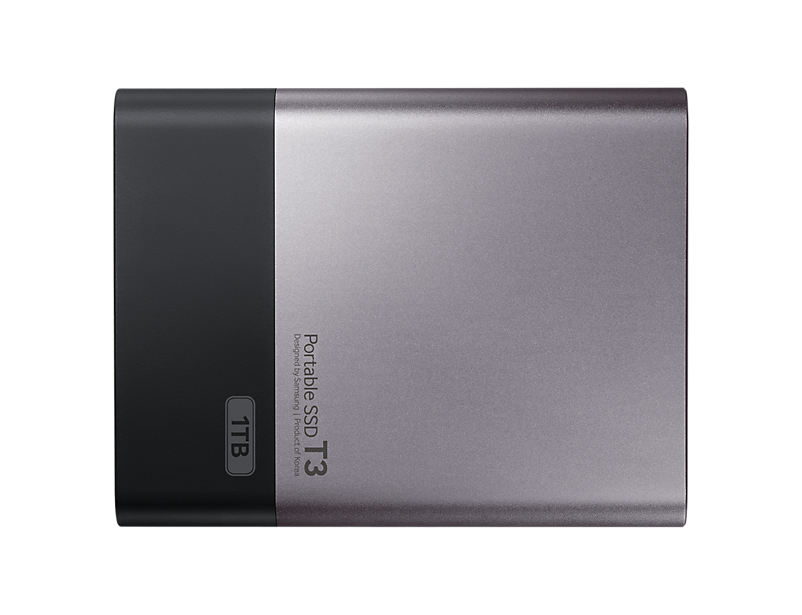 Samsung Portable T3 1 TB USB 3.2 Gen 1 (3.1 Gen 1) Black, Silver image 6
