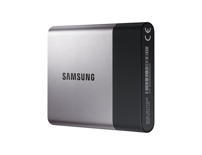 Samsung Portable T3 250 GB USB 3.2 Gen 1 (3.1 Gen 1) Black, Silver image 5
