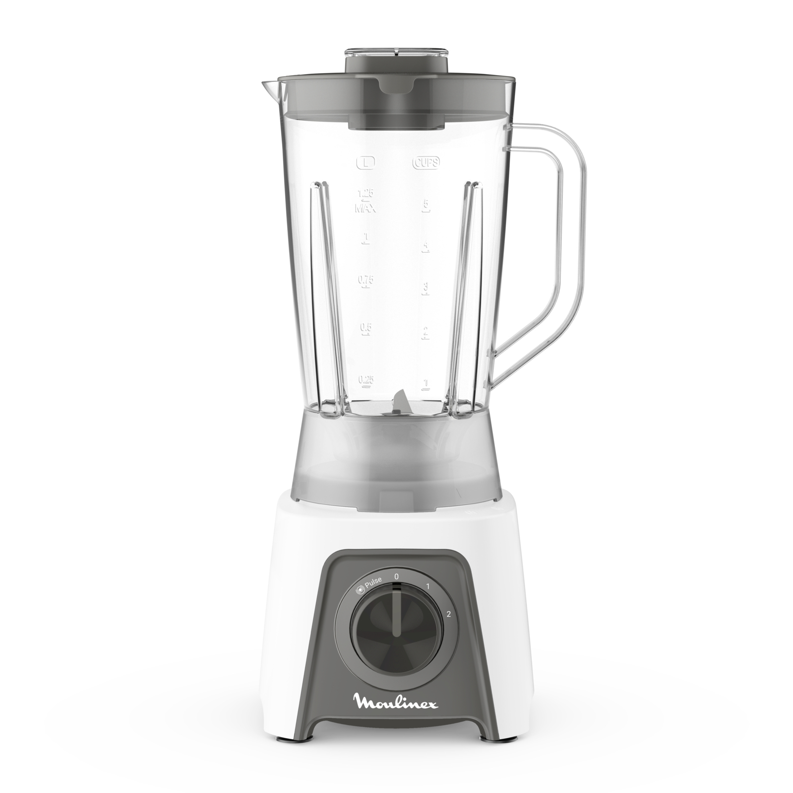 Moulinex LM2C01 1.5 L Tabletop blender 450 W White – image 1