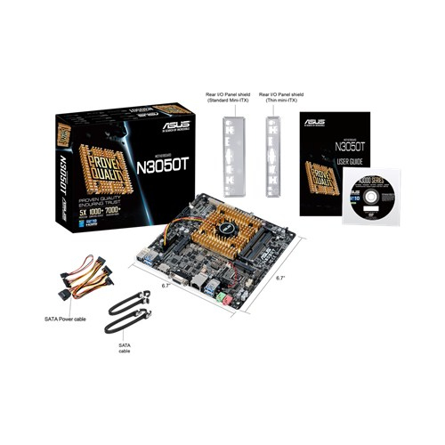 ASUS N3050T BGA 1170 mini ITX image 5