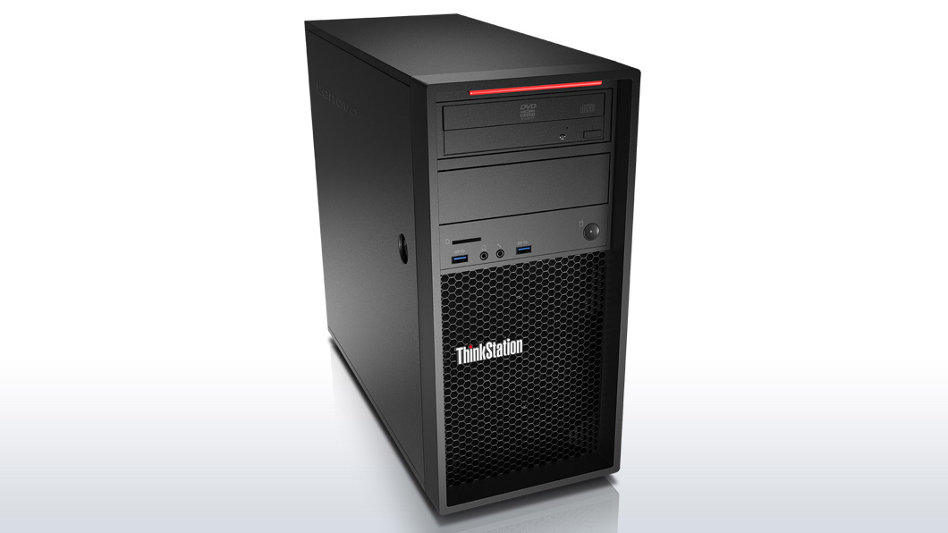 Lenovo ThinkStation P310 Intel® Xeon® E3 v5 E3-1245V5 8 GB DDR4-SDRAM 256 GB SSD Windows 10 Pro Tower Workstation Black image 6