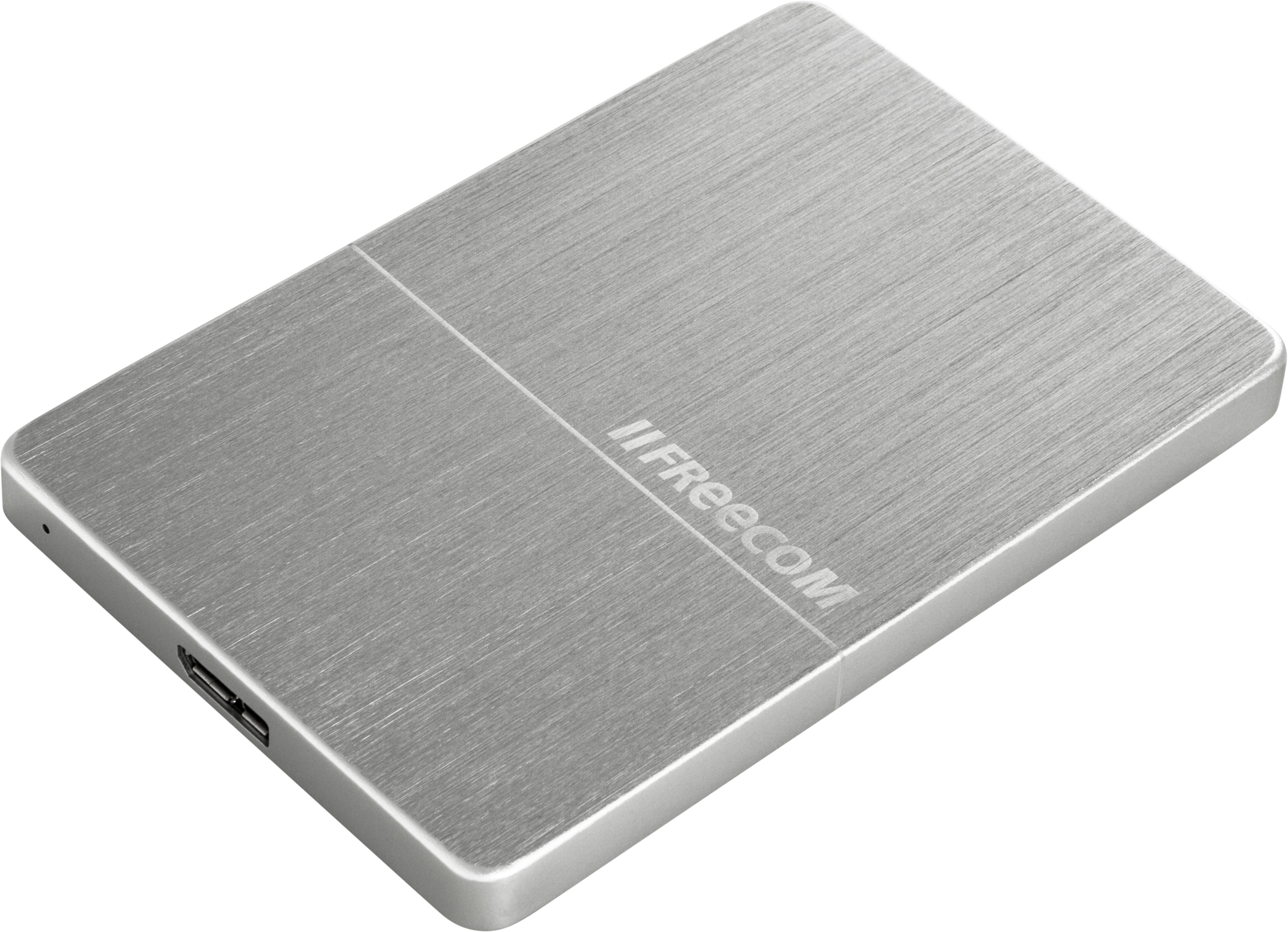 Freecom mHDD Slim external hard drive 1 TB 5400 RPM 2.5″ USB Type-C 3.2 Gen 1 (3.1 Gen 1) Silver image 1