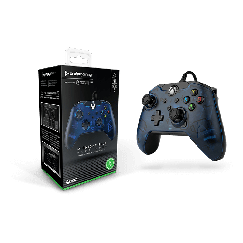 PDP 049-012-EU-BL Gaming Controller Black, Blue USB Gamepad Analogue / Digital Xbox, Xbox One – image 8