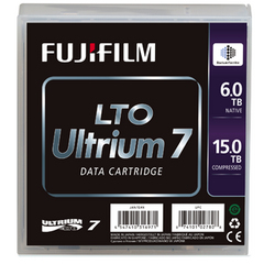 FUJIFILM LTO ULTRIUM 7 DATA CARTRIDGE WITH CASE, 6.0/15TB CAPACITY