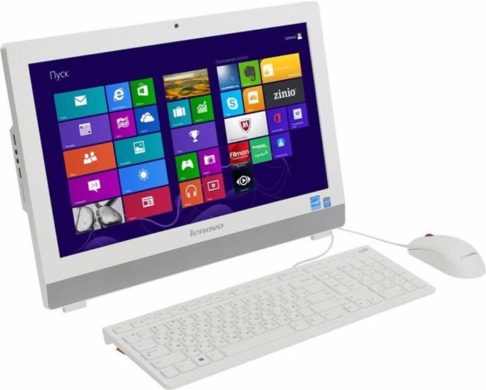 Lenovo ThinkCentre S20-20 Intel® Pentium® J2900 49.5 cm (19.5″) 1600 x 900 pixels All-in-One PC 4 GB DDR3-SDRAM 1 TB HDD NVIDIA® GeForce® 800A White image 1