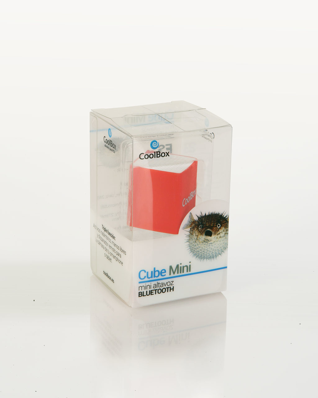 CoolBox Cube Mini Red, White 2 W image 4