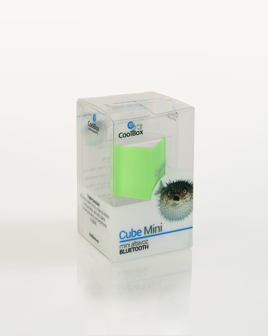 CoolBox Cube Mini Green, White 2 W image 4