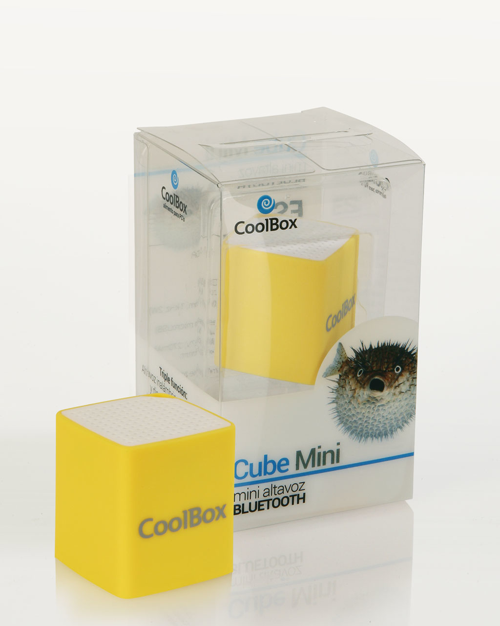 CoolBox Cube Mini White, Yellow 2 W image 2