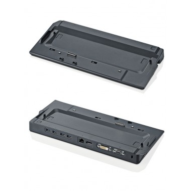 Fujitsu S26391-F1557-L110 laptop-dockingstation & portreplikator Andocken Schwarz