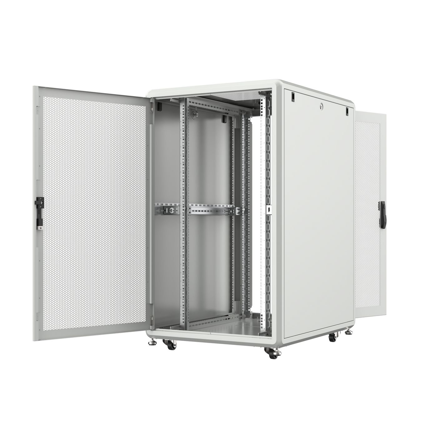 Lanview RSL26U81WH rack cabinet 26U Freestanding rack White – image 2
