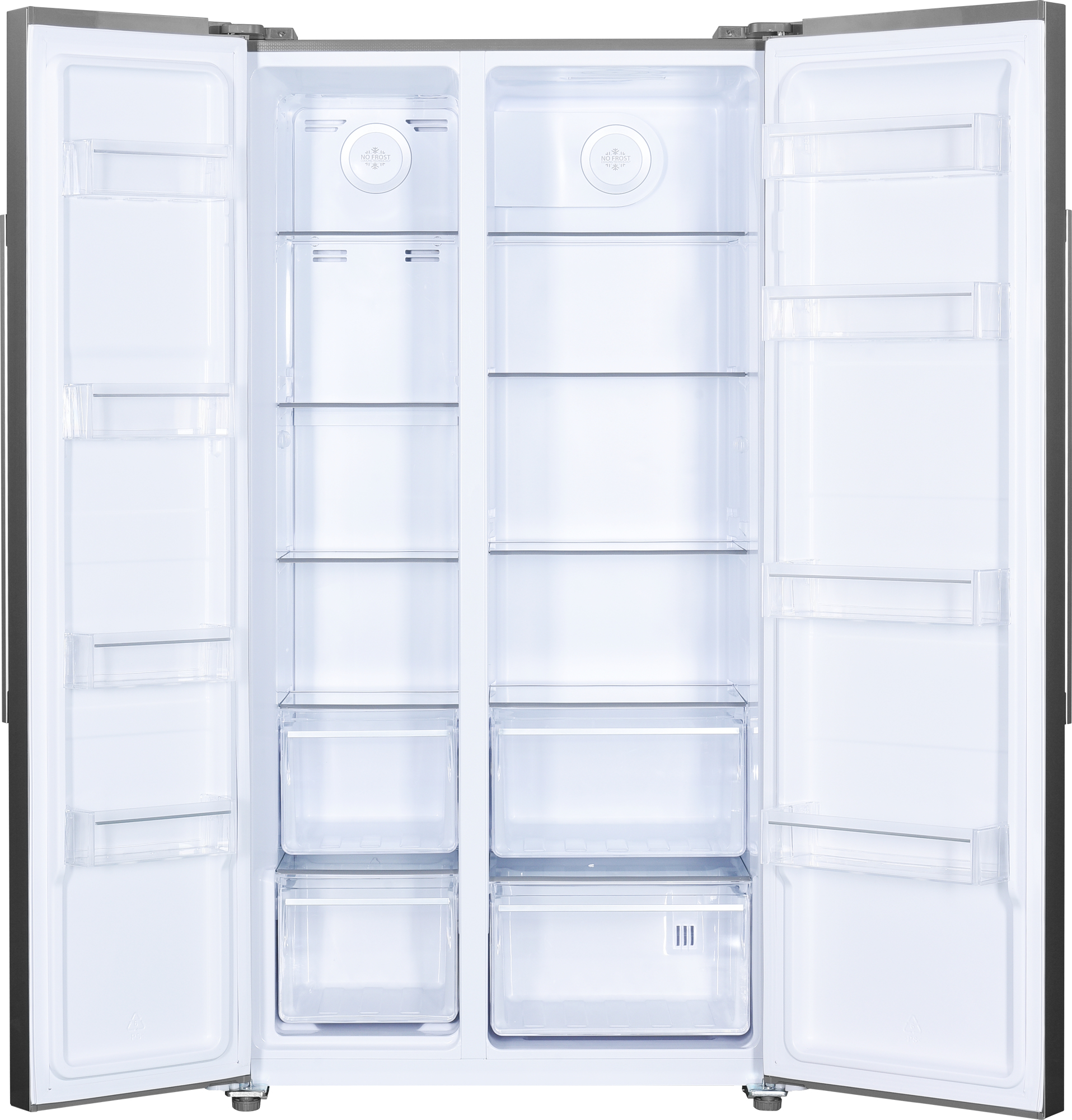 Beko GNO5231XP side-by-side refrigerator Freestanding – image 3