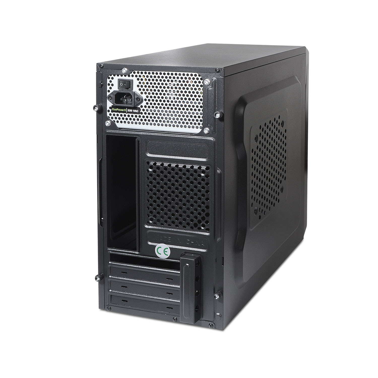 TooQ TQC-4735U3C-B computer case Mini Tower Black 500 W image 3