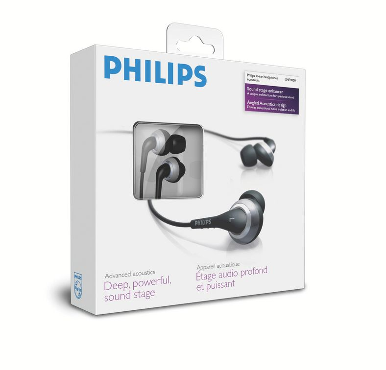 Philips SHE9800/27 headphones/headset Wired In-ear Black – image 2