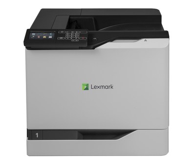 Lexmark CS820de - Printer - color - Duplex - laser - A4/Legal - 1200 x 1200 dpi - up to 60 ppm (mono) / up to 60 ppm (color) - capacity: 650 sheets - USB 2.0, Gigabit LAN, USB 2.0 host