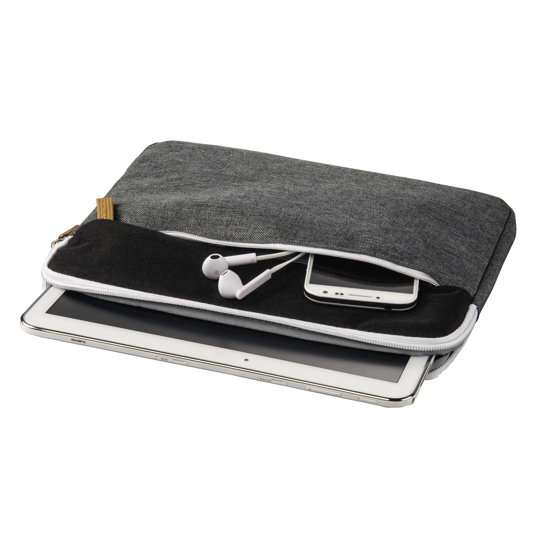 Hama Florence 25.6 cm (10.1") Sleeve case Black, Grey – image 2