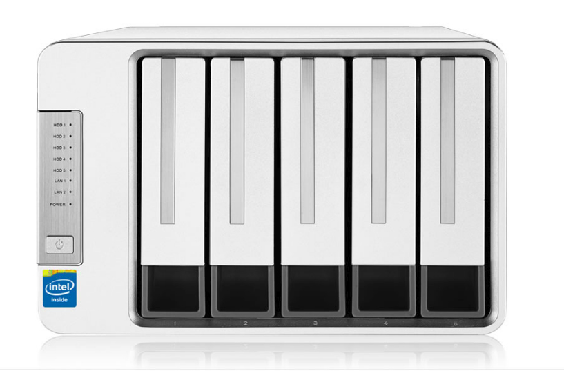 TerraMaster F5-420-4GB NAS/storage server Compact Intel® Celeron® J1900 White