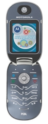 Motorola U6 PEBL Black
