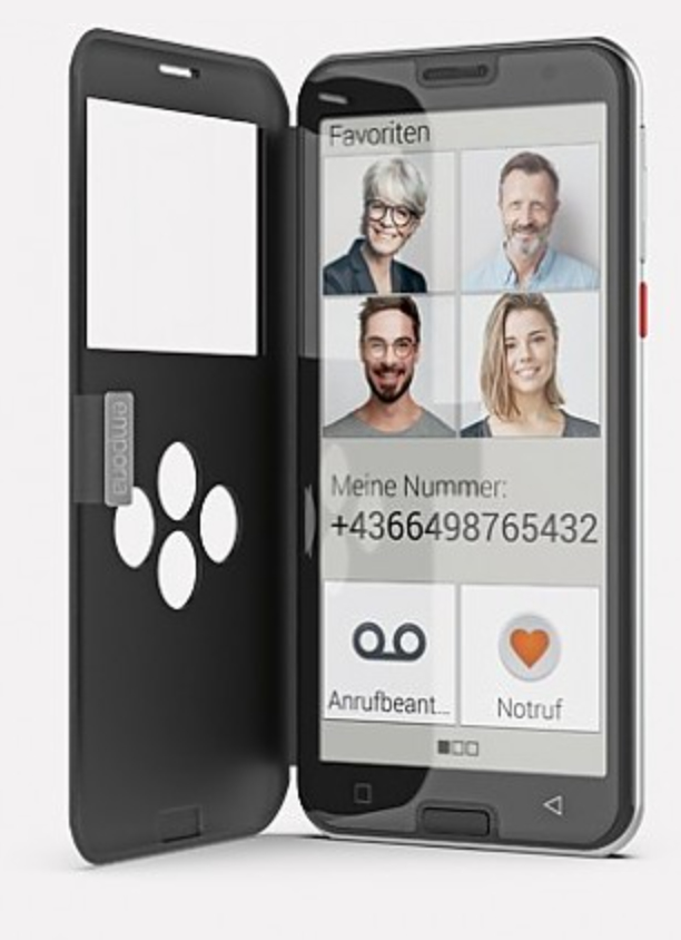 Emporia SMART.5 14 cm (5.5") Single SIM Android 10 4G USB Type-C 3 GB 32 GB 3550 mAh Black – image 3