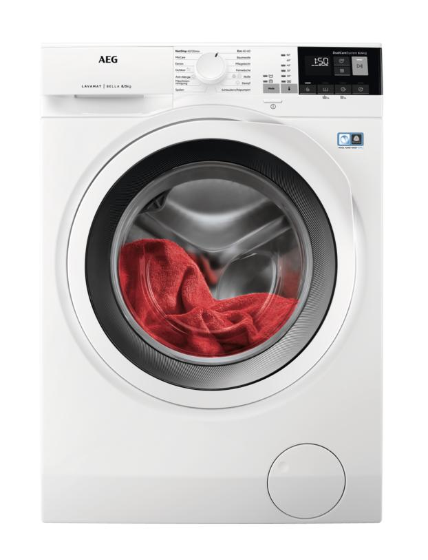 AEG LB4660WT washer dryer Freestanding Front-load White – image 1
