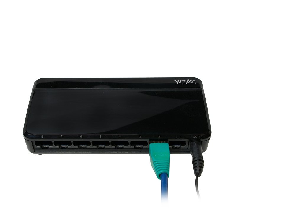 LogiLink NS0106 network switch Unmanaged L2 Gigabit Ethernet (10/100/1000) Black – image 3