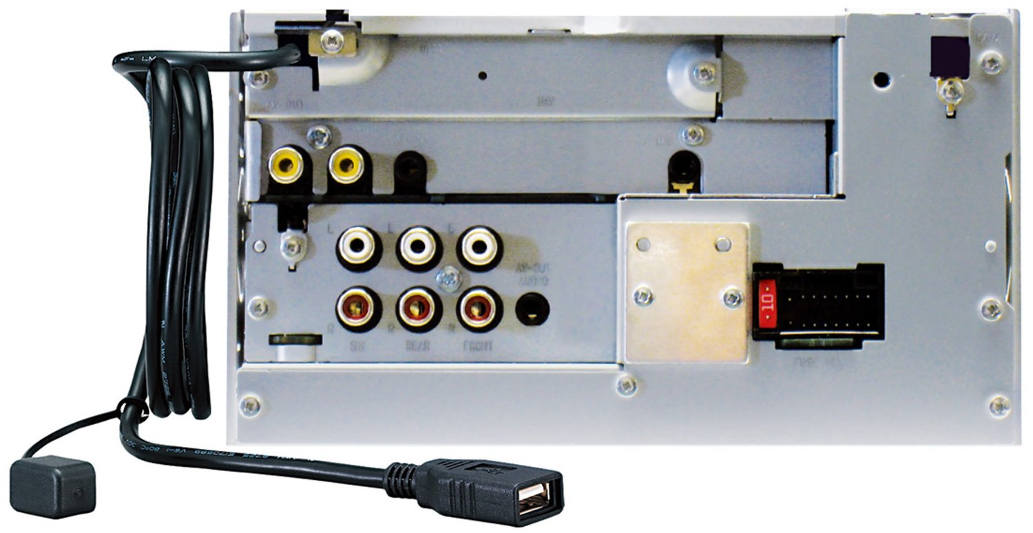 JVC KW-V40BTE car media receiver Black – image 2