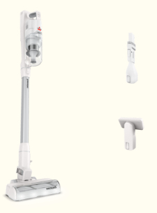Bissell PowerClean Stick vacuum Battery Dry Bagless White