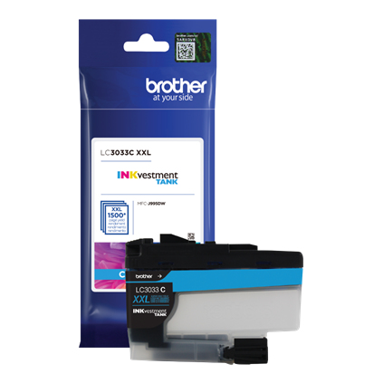 Brother LC3033C ink cartridge 1 pc(s) Original Extra (Super) High Yield Cyan – image 3