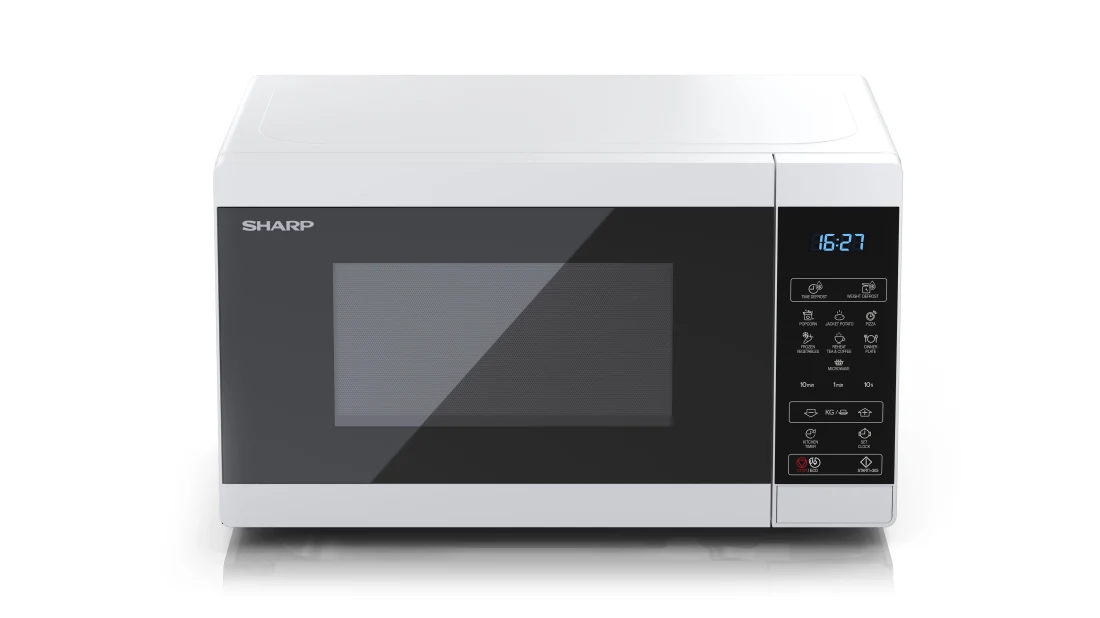 Sharp YC-MS02E-W microwave Black, White Solo microwave Countertop – image 3