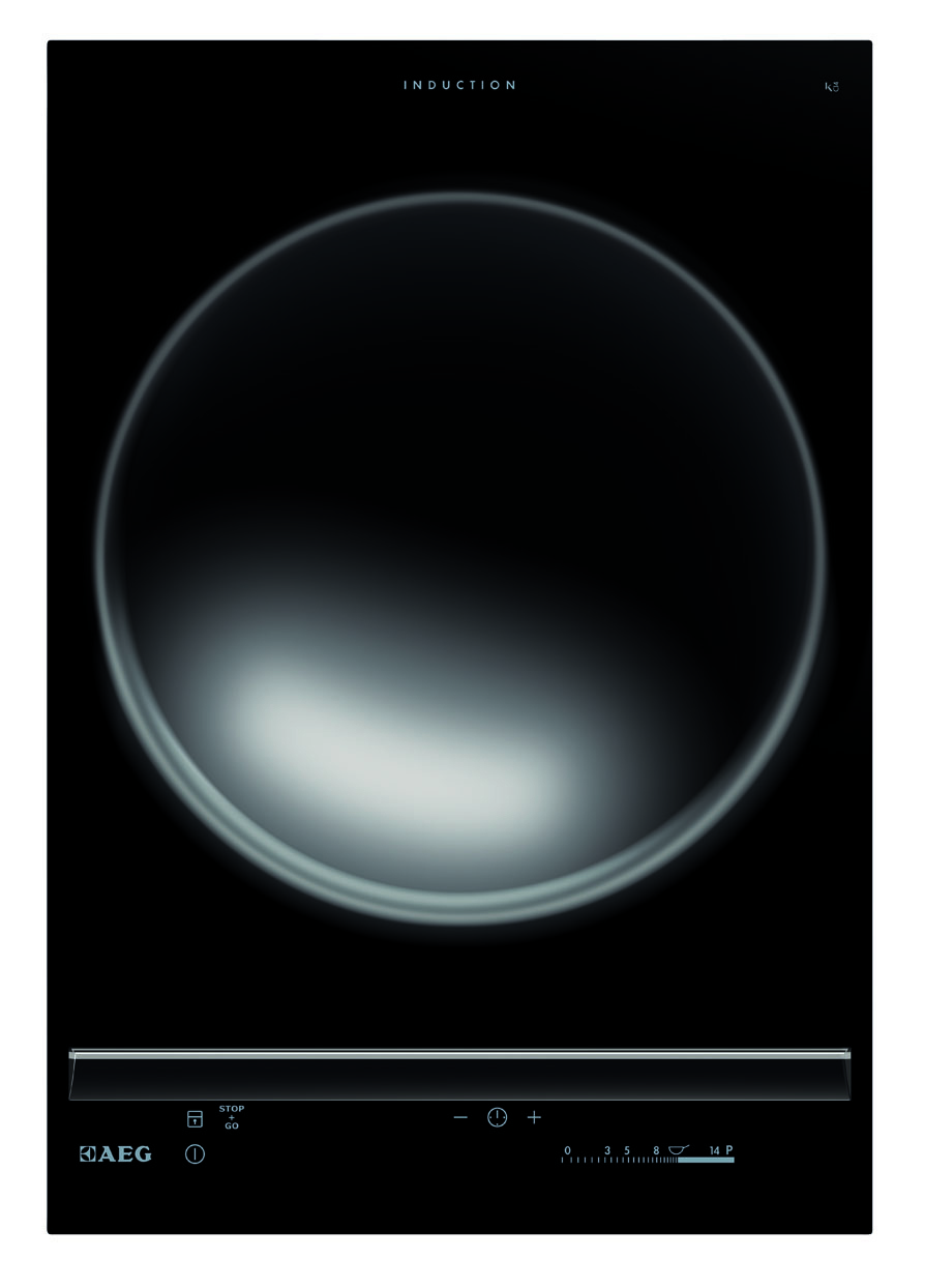 AEG HC451500EB Black Built-in Zone induction hob 1 zone(s)