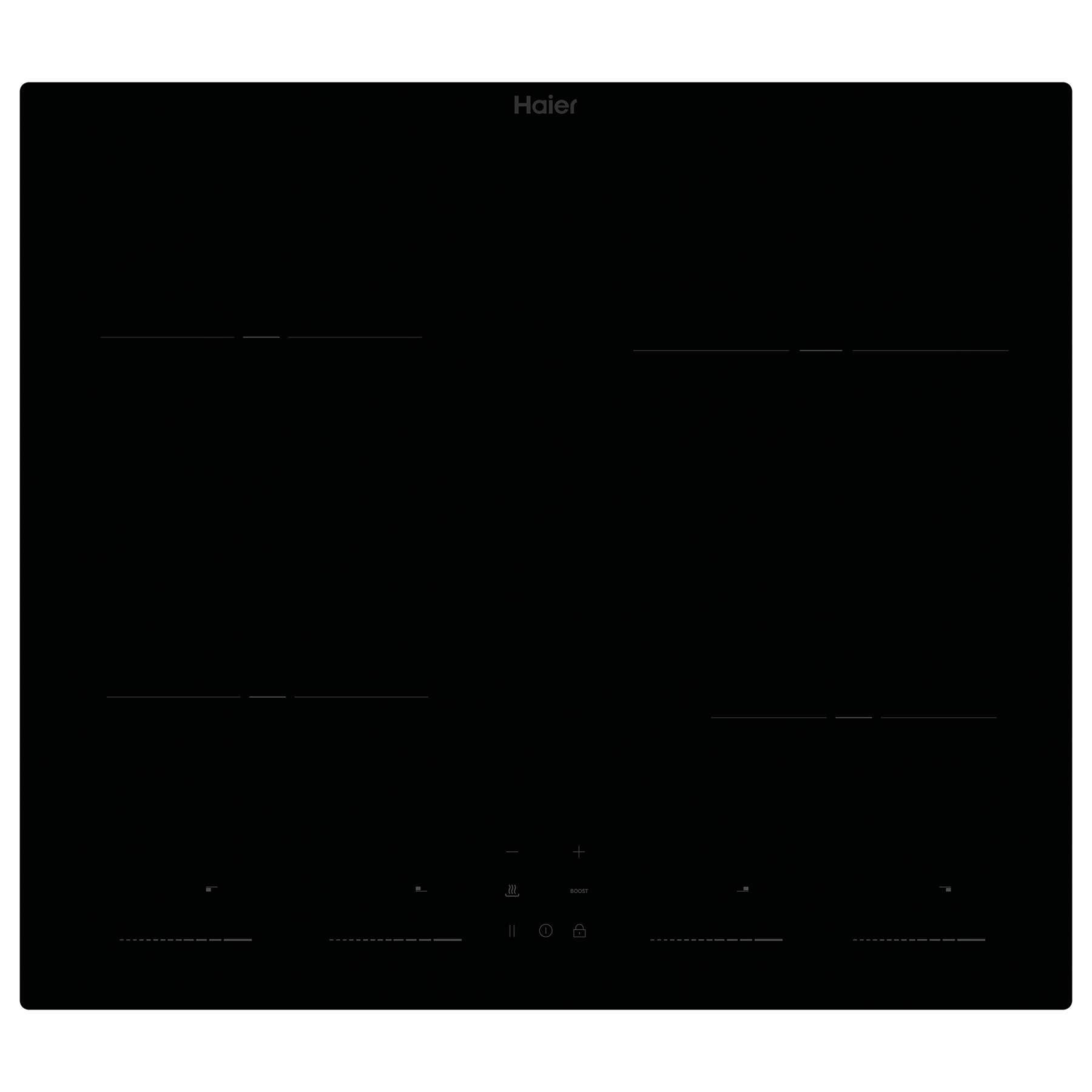Haier HAIS64MCAR Black Built-in – image 1