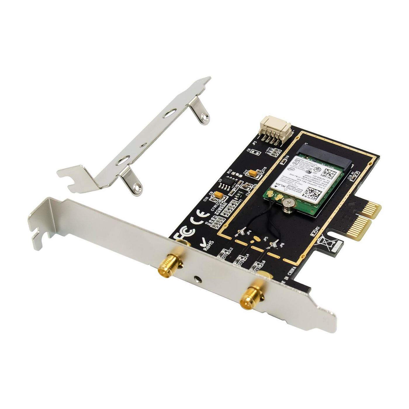 Microconnect MC-PCIEX1-AC7260 network card Internal Ethernet 300 Mbit/s – image 1