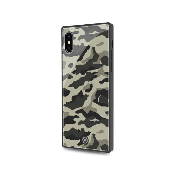Celly DIAMOND SQUARE CAMO IPXS/X BK