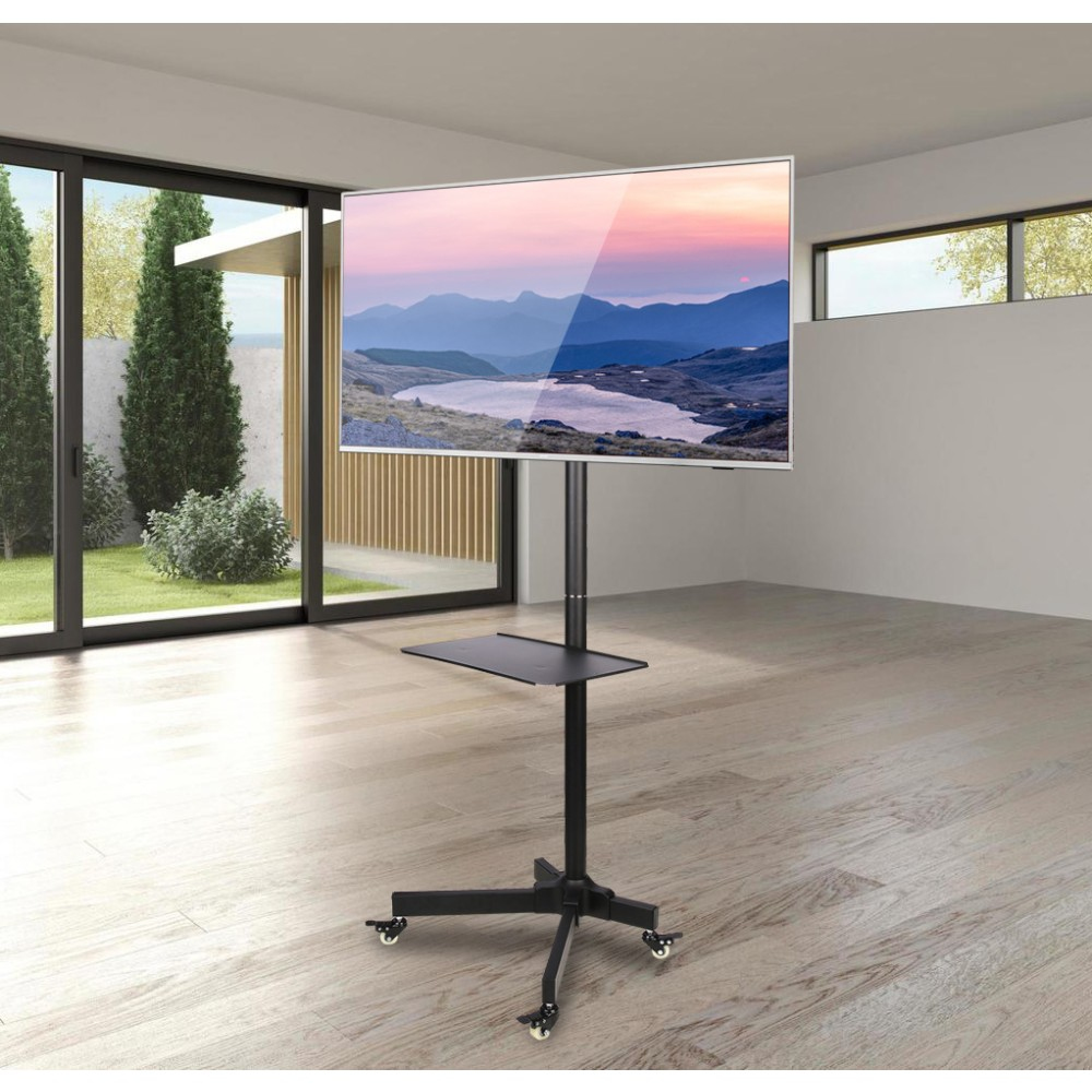 Techly Trolley Floor Stand LCD/LED/Plasma TV Stand – image 3