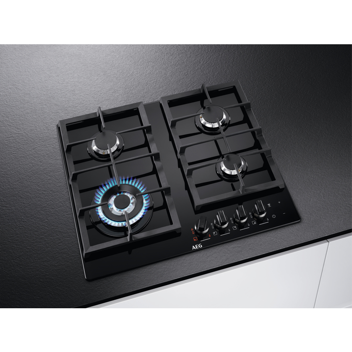 AEG HKB64540NB Black Built-in Gas 4 zone(s) – image 8